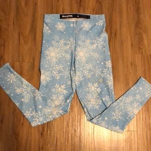 Black Milk Snowflake Leggings